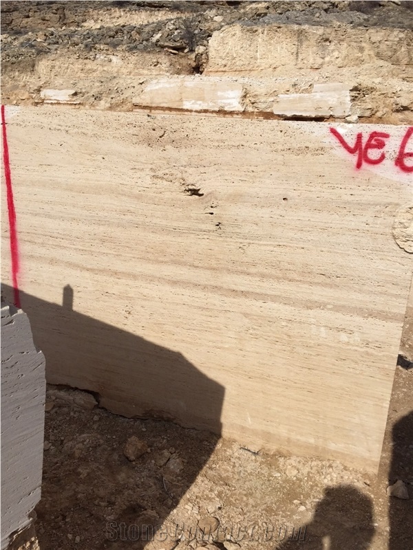 Light Travertine Blocks