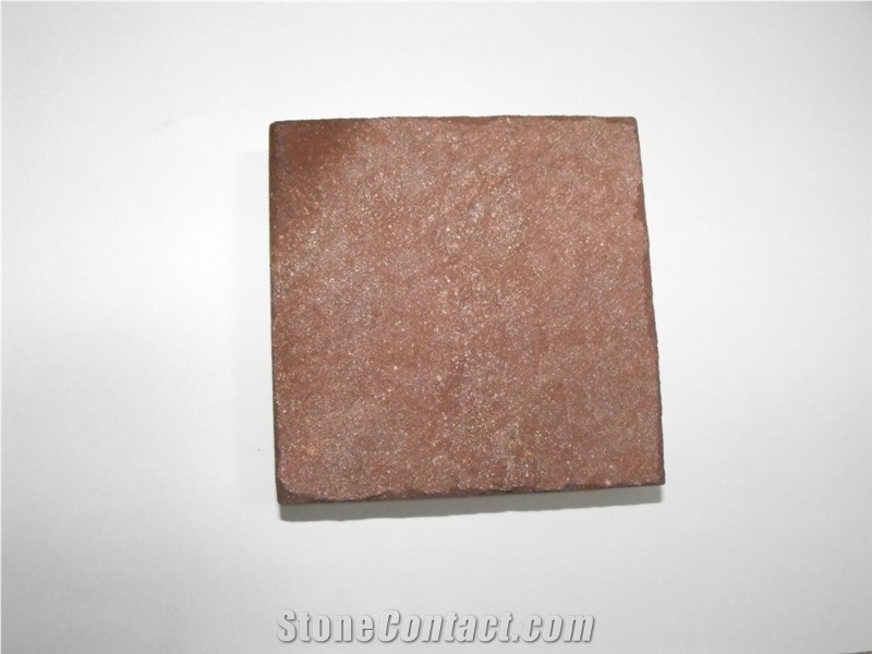 Natural Sandstone Blocks, China Red Sandstone Block