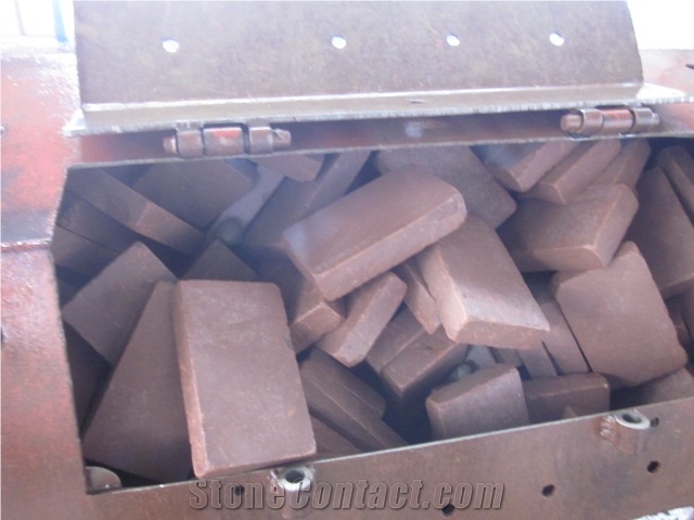 Natural Sandstone Blocks, China Red Sandstone Block