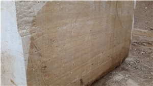 Beige Travertine Block, Iran Beige Travertine Blocks