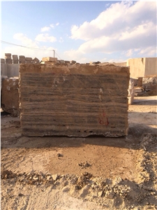 Silver Travertine Block, Grey Travertine Blocks