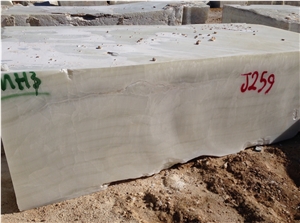 Snow White Onyx Blocks