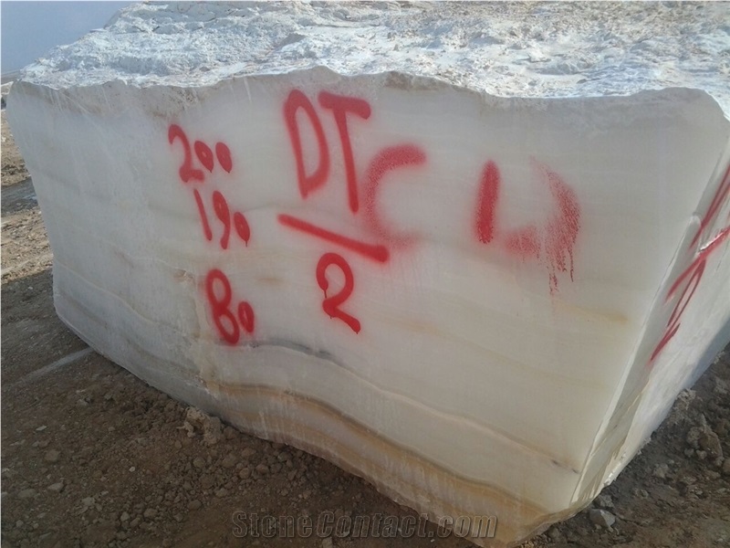 White Onyx Blocks (Dt) Iran