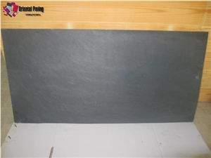 Black Slate Tiles Slabs, China Black Slate
