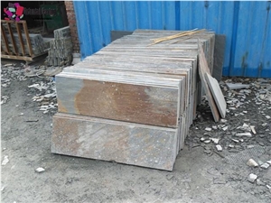 China Rusty Slate Stairs, Building Stone