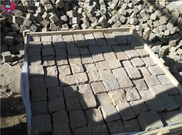 Paving Cobbles, Cobble Paving Stone, Paving Sets, Paving Cubes, Landscaping Stone, Landscaping Pavers, Cube Sandstone, Sandstone Cube, Cube Pavings