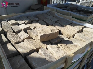 Paving Stone, Cube Pavings, Paving Sandsstone, Sandstone Pavers, Landscaping Stone, Landscaping Pavers, Cobble Stone, Yellow Sandstone Cubes