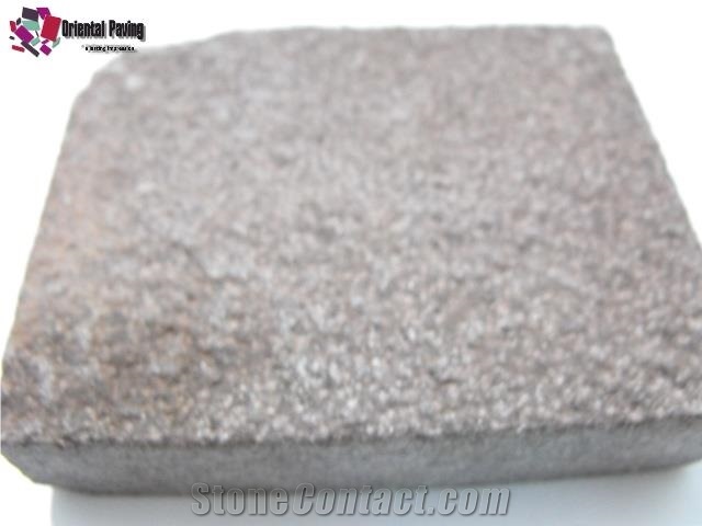 Purple Sandstone Landscaping Stone,Sandstone Paving Sets,Cobble Stone,Garden Stepping Pavement