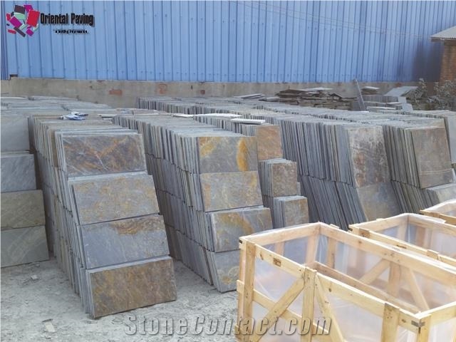 Rusty Slate, Random Size, Landscaping Stone
