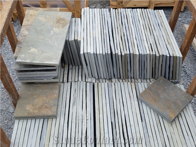 Rusty Slate Stone, Landscaping Paving Slate, Landscaping Stone, Slate Tiles, Slate Stone