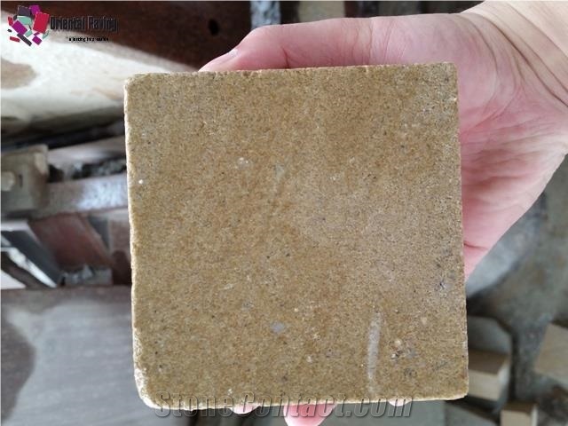 Sandstone Cube Stone, Natural Sandstone Blocks, Stone Blocks