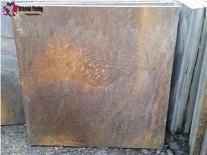 Slate Rusty Stone, Rusty Slate Stone, Slate Paver, Paving Sets, Landscaping Stone, China Rusty Slate