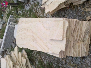 Yellow Sandstone Blocks, Beige Sandstone Block, Landscaping Stone, Yellow Sandstone, Block Stone