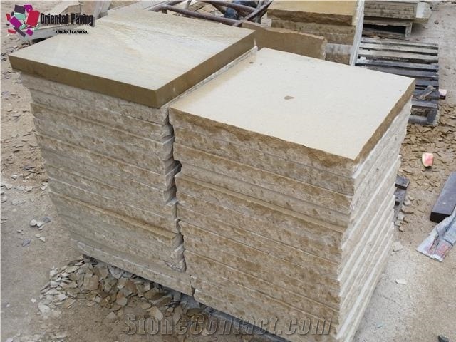 Yellow Sandstone Mushroom Stone,Yunnan Beige Sandstone Building Stone,Landscaping Stone for Wall Cladding