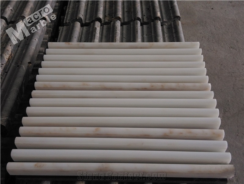 White Marble - Maya Gold Slabs & Tiles, China White Marble