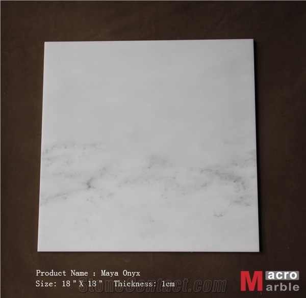 White Marble - Maya Onxy Slabs & Tiles, China White Marble