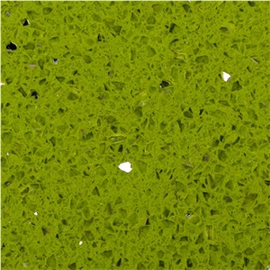 Salalah Lime Green Quartz 30cm X 30cm Wall & Floor Tile