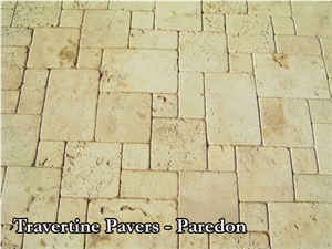 Durango Paredon Travertine Pattern Pavers