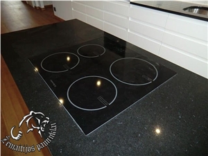Arctic Black Norway Granite Kitchen Countertops