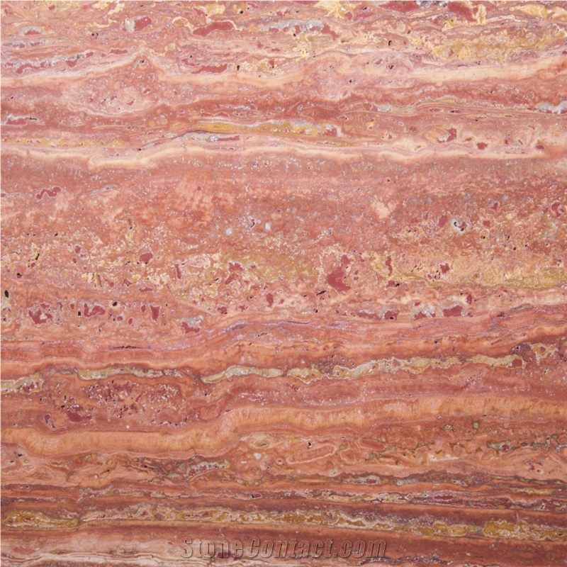 Azarshahr Red Travertine - Khalvangah Travertine