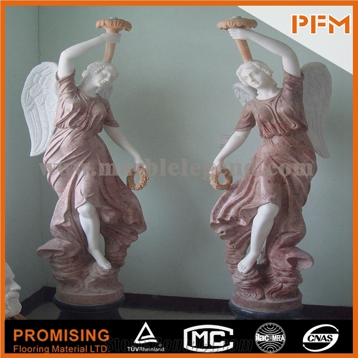 Blended Marble Sculptured Statue /Western/European Customized Figure Human/Animal/ Hand Carving/For Outdoor/Garden