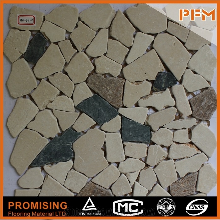 Chinese Popular Polished Marble Mosaic Pattern/305*305mm/Customized Size/ Best Quality/Wall Covering/Interior Decoration for Kitchen & Bathroom Background