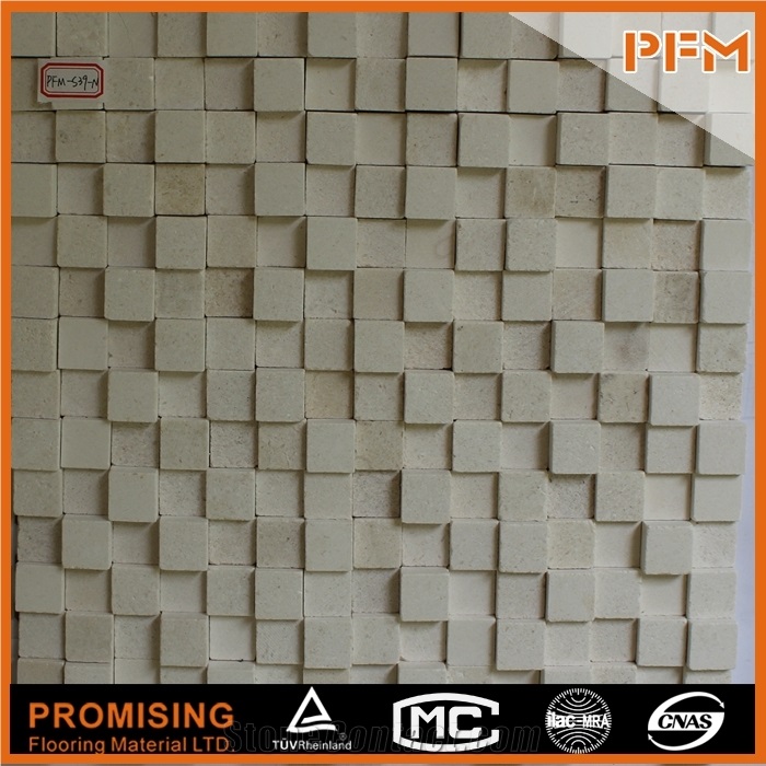 Chinese Popular Polished Marble Mosaic Pattern/305*305mm/Customized Size/ Best Quality/Wall Covering/Interior Decoration for Kitchen & Bathroom Background