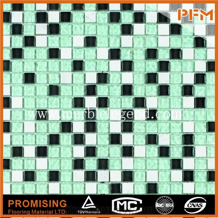 Colorful Glass Mosaic, Mixed Color Swimming Pool Glass Mosaic Tiles,Glass Mosaic / Swimming Pool/ Mosaic Tiles for Sales