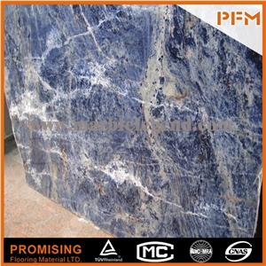 Elegant/Luxury/Backlit/Transparent Sodalite Blue Jasper Semiprecious Stone/Gemstone/Composited Slabs/Tiles/Wall Covering/Interior Decoration for Kitchen/Background/Counter Top/Wholesaler