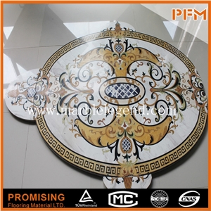 Honey Onyx,Ariston,Onyx Green,Solalite,Rosso Verona 2015 New Style Round Elegant Marble Inlay,Marble Medallion Cnc Cut Medallion