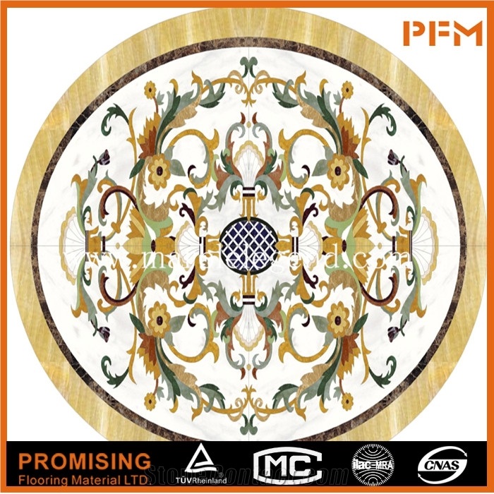 Honey Onyx,Ariston,Onyx Green,Solalite,Rosso Verona 2015 New Style Round Elegant Marble Inlay,Marble Medallion Cnc Cut Medallion