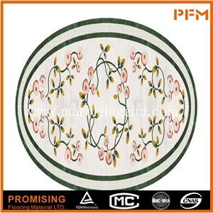 Honey Onyx,Ariston,Onyx Green,Solalite,Rosso Verona 2015 New Style Round Elegant Marble Inlay,Marble Medallion Cnc Cut Medallion