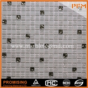 New Design Crystal Glass Mosaic Tile,Glass Mosaic for Swimming Pool ,Cheap Glass Mosaic Tile,Crystal Dark Brown Glass Mosaic Tile
