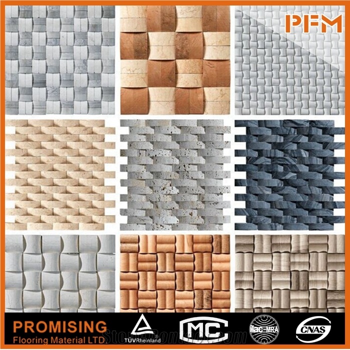Popular Polished/Honed Brown Marble 305*305mm/Customized Size/ Best Quality/Wall Covering/Interior Decoration for Kitchen & Bathroom Background