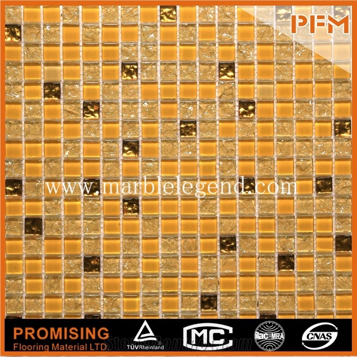 The Best Quality Most Beautiful Glass Mosaic for Bathroom and Swimming Pool Decoration ,For Mosaic Pattern