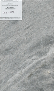 Sky White Marble