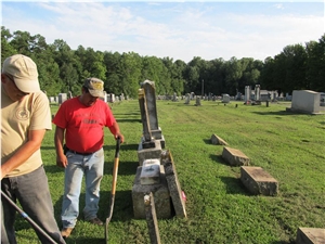 Straighting in the Cemetery, Granite Graveyard Products