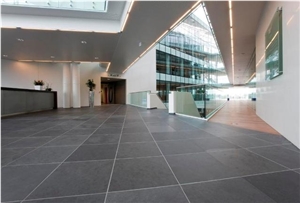 Ardesia Fontanabuona Black Slate Slabs