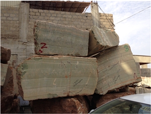 Afghan Green Onyx Block, Afghanistan Green Onyx
