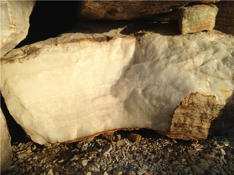 Afghan White Onyx Blocks