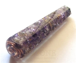 Amethyst Faceted Massage Wands Orgonite-Orgone Energy Amethyst Faceted Massage Wands Wholesale-Manufacturer-Supplier