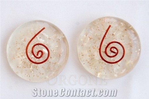 Crystal Orgone Energy Disc Orgone Energy-Orgonite Crystal Healing Cabachons Orgone-Manufacturer-Wholesale-Supplier