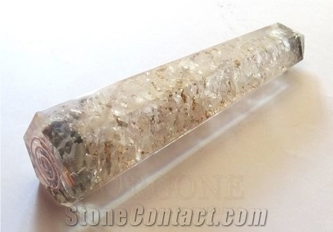 Orgone Crystal Quartz Obelisk Healing Point Orgonite-Orgone Crystal Healing Points Orgone Agate Export