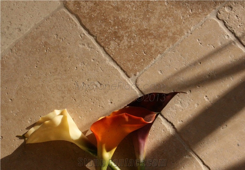 Pietra Campina Tumbled Travertine Pattern
