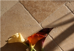 Pietra Campina Tumbled Travertine Pattern