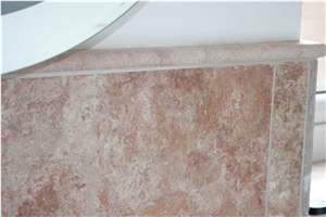 Sunset Red Honed Travertine Tiles Sunset Red Honed Travertine Tiles