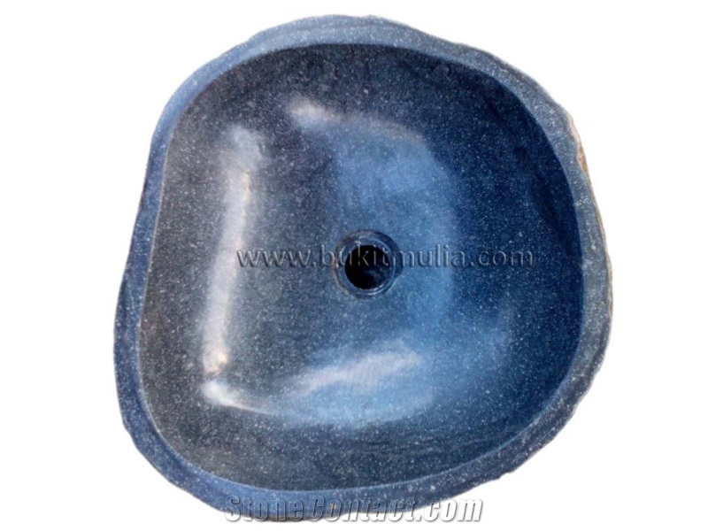 Indonesia Natural Grey Riverstone Sinks & Basin
