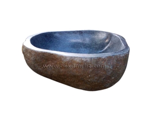 Indonesia Natural Grey Riverstone Sinks & Basin