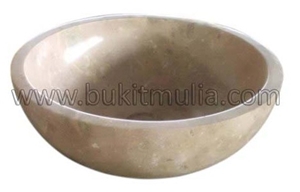 Indonesia Round Red Marble Stone Sinks & Basin