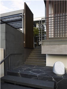 Black Slate Crazy Paving Black Slate Crazy Paving